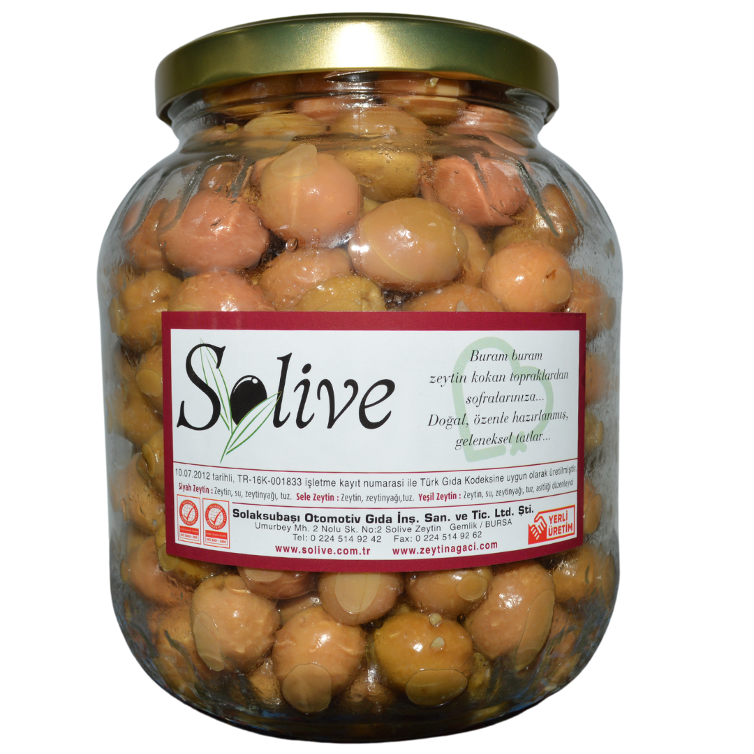 Duble Edremit Çizik Zeytin 1Kg