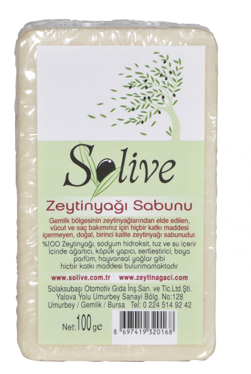 Solive 100 Gr Zeytinyağı Sabunu