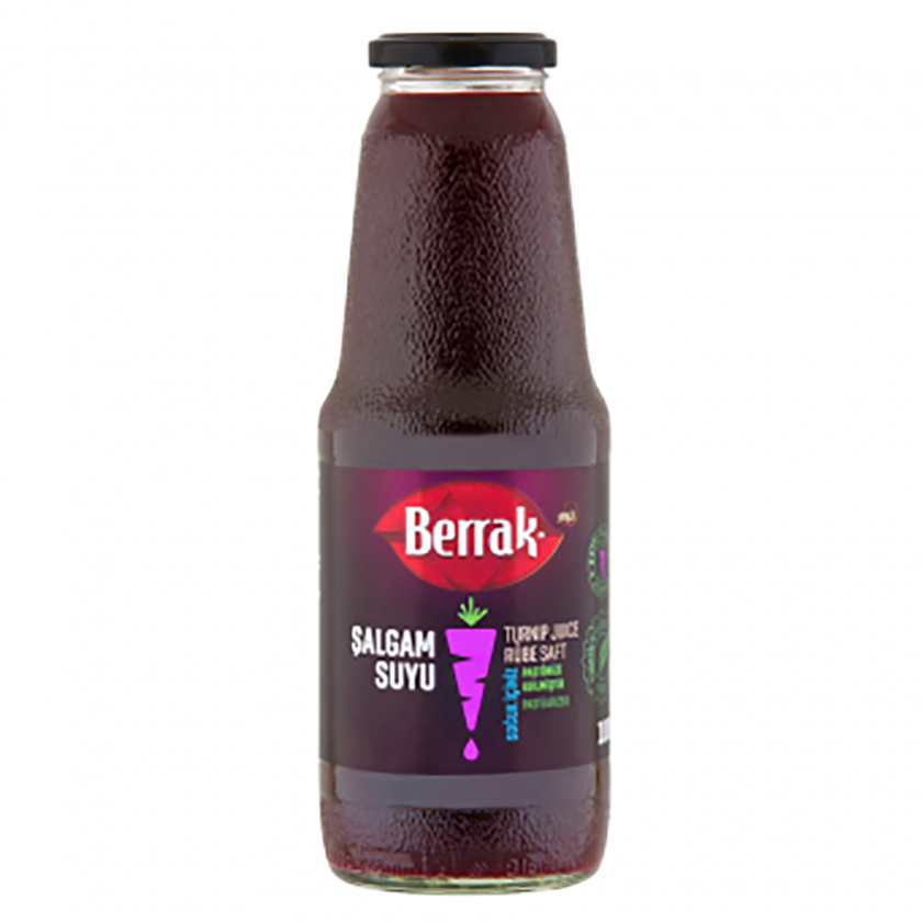 Berrak Acısız Şalgam Suyu Cam 1 Lt