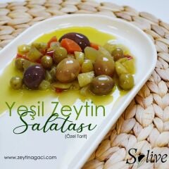 Yeşil Zeytin Salatası 450Gr