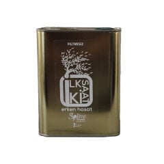İlk 2 Saat Solive Soğuk Sıkım Erken Hasat Zeytinyağı 2 Litre Filtresiz