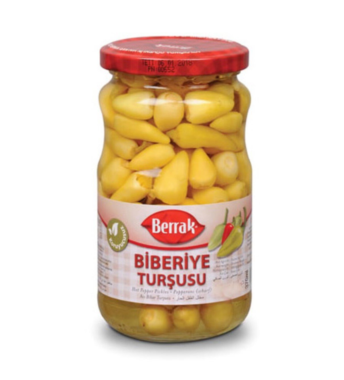 BERRAK BİBERİYE TURŞUSU 370ML