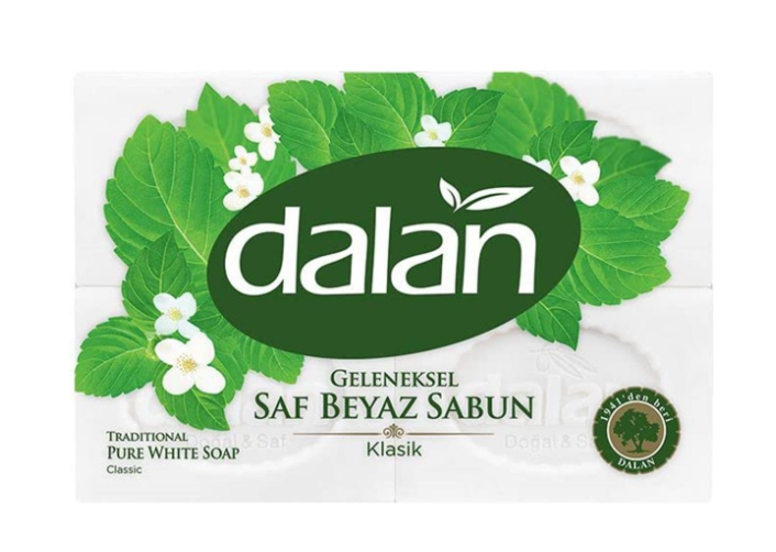 Dalan 4'Lü Geleneksel Saf Beyaz Sabun 600Gr