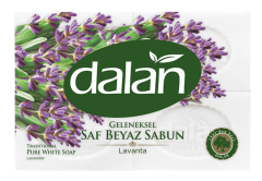 DALAN 4'LÜ LAVANTA KOKULU BEYAZ SABUN 600GR