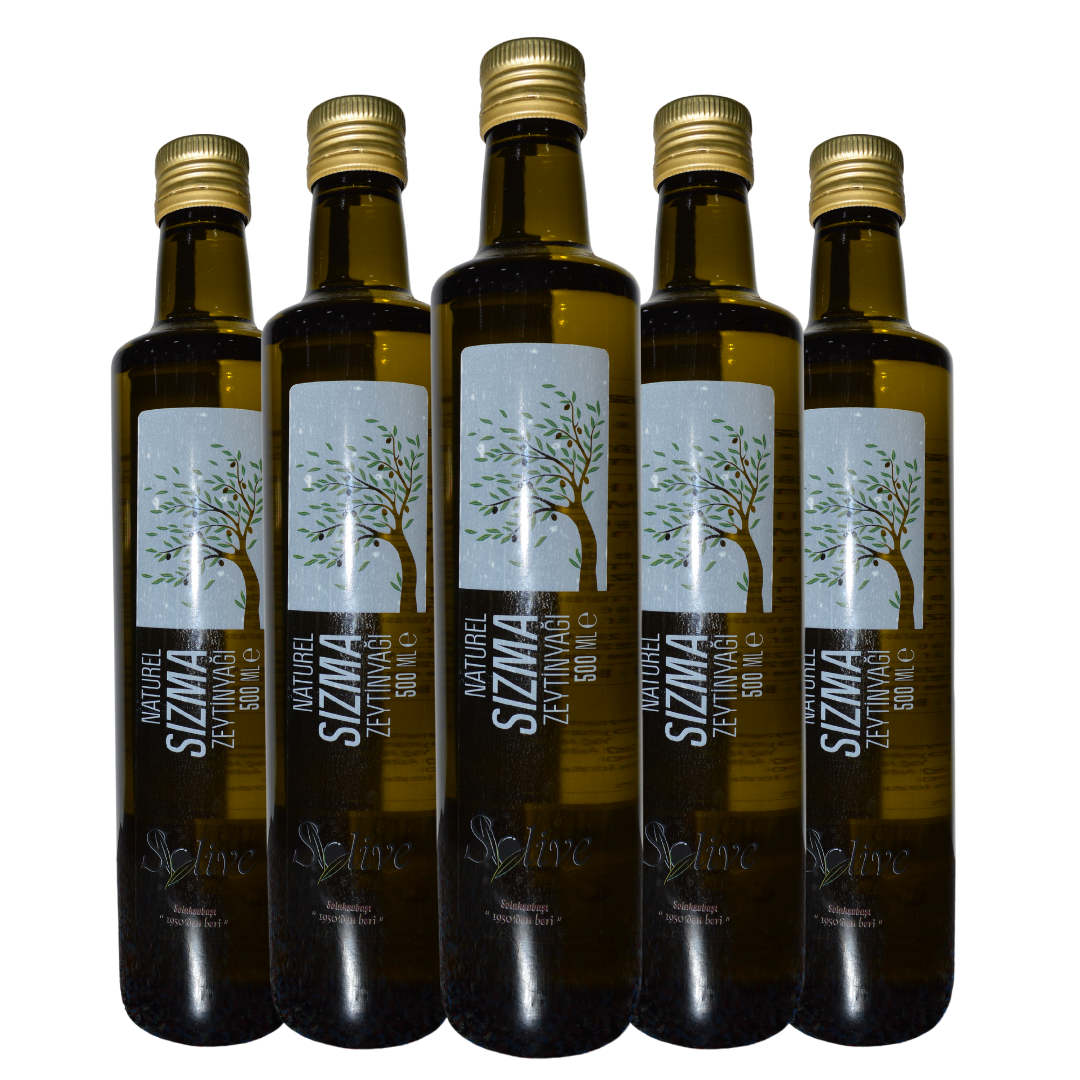 Beşli Solive Soğuk Sıkım Sızma Zeytinyağı 500Ml Dorica