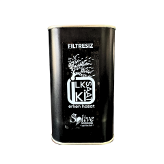İlk 2 Saat Solive Soğuk Sıkım Erken Hasat Zeytinyağı 500Ml Filtresiz Teneke