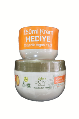 Dalan D'Olive Besleyici Argan Yağlı Hızlı Emilen Bakım Kremi 300 Ml + 150 Ml