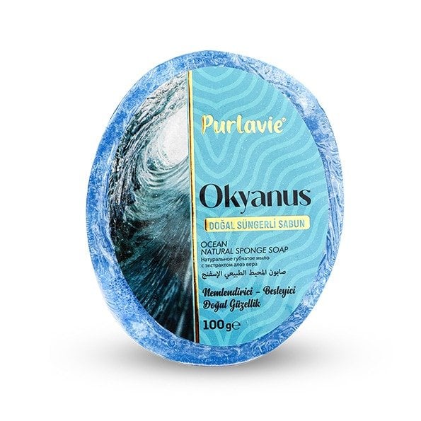 Kale Okyanus Doğal Süngerli Sabun 100gr